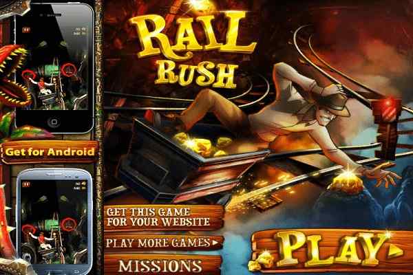 Play Online Rail Rush Game