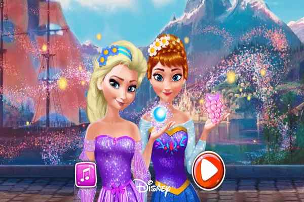 Play Online Anna & Elsa Makeover Game