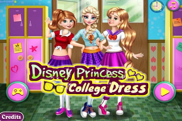 Disney Princess College Dress