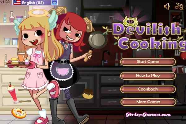 Play Online Devilish Cooking Game