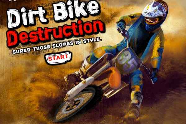 Play Online Dirt Bike Destruction Game