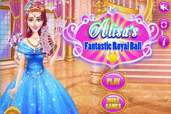 Play Online Alisa Fantastic Royal Ball Game