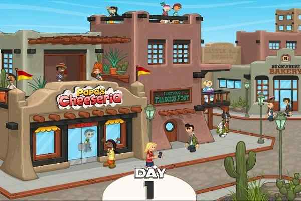 Play Online Papa's Cheeseria Game