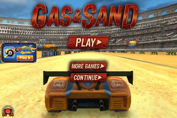 Play Online Gas & Sand Game