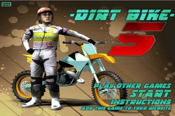 Play Online Dirt Bike 5 Game